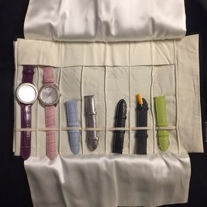 Guess? Watches set of 2 w/ 7 interchangeable bands